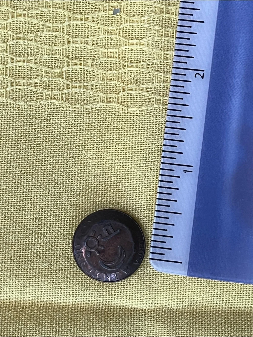 (Pre 1958) VTG Masonic Counterstamped Wheat Penny